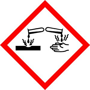 corrosive symbol